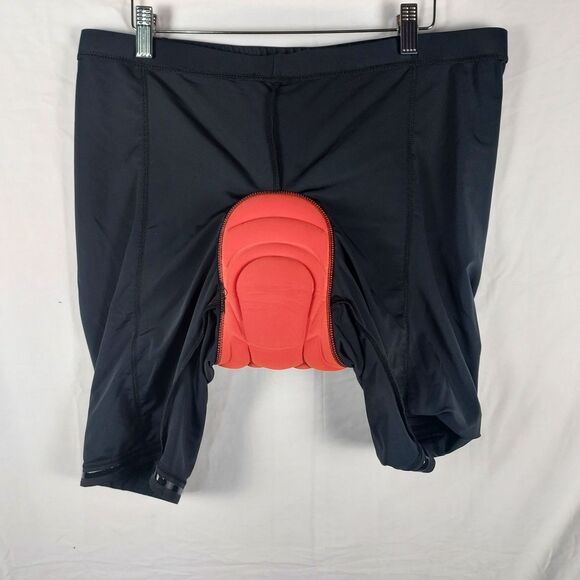 Ozark Trail Mens Padded Bike Shorts Size XL-XXL Black Spandex Cycling - Picture 5 of 12